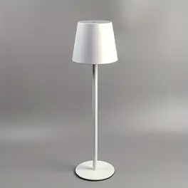 LAMPKA LED BIAŁA 10h akumulator + kabel usb C wys 30cm