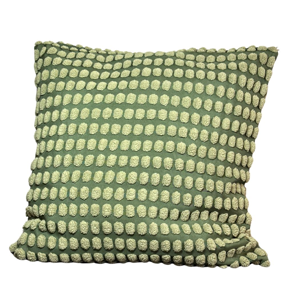 Poduszka - zielona kropka 