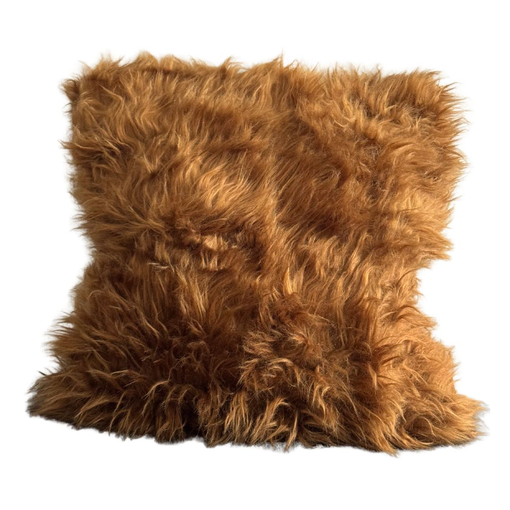 Poduszka Włos - Jasny brąz