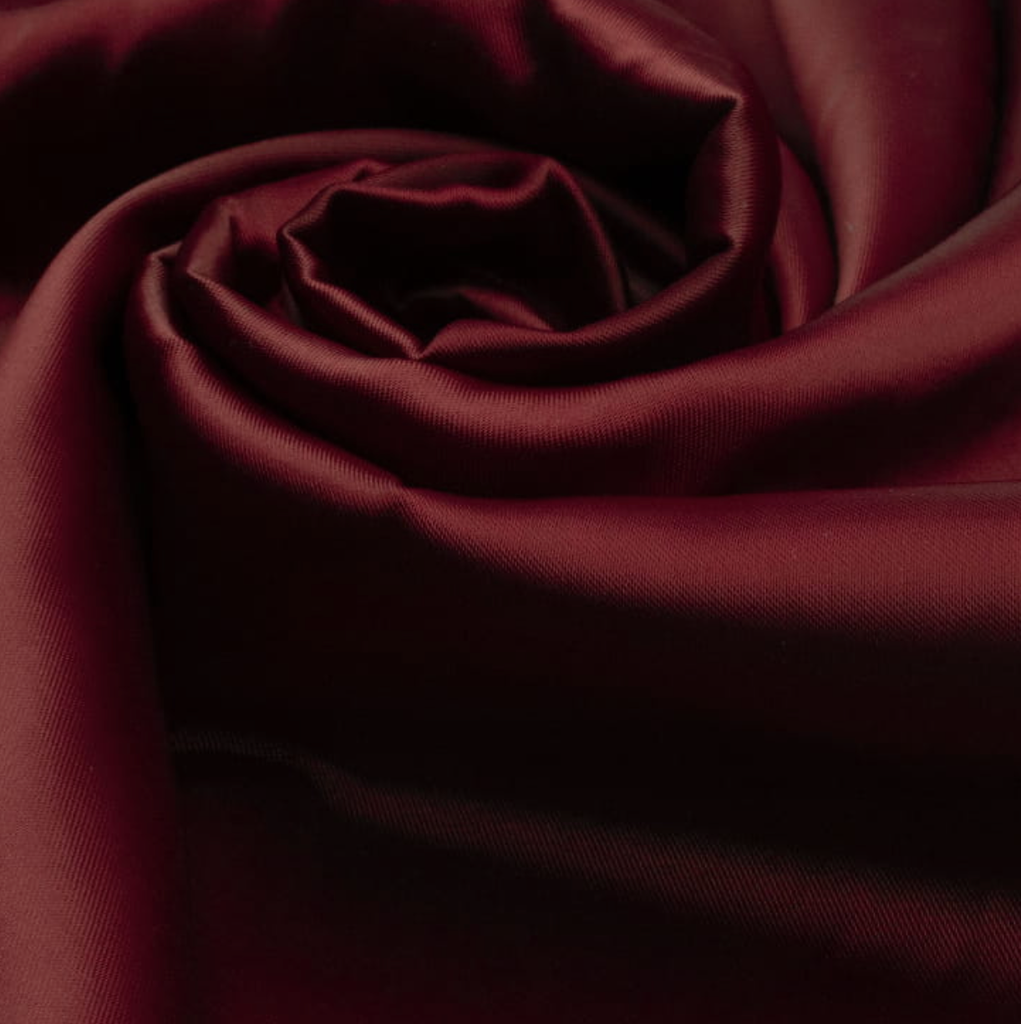 Serweta bordowa satynowa